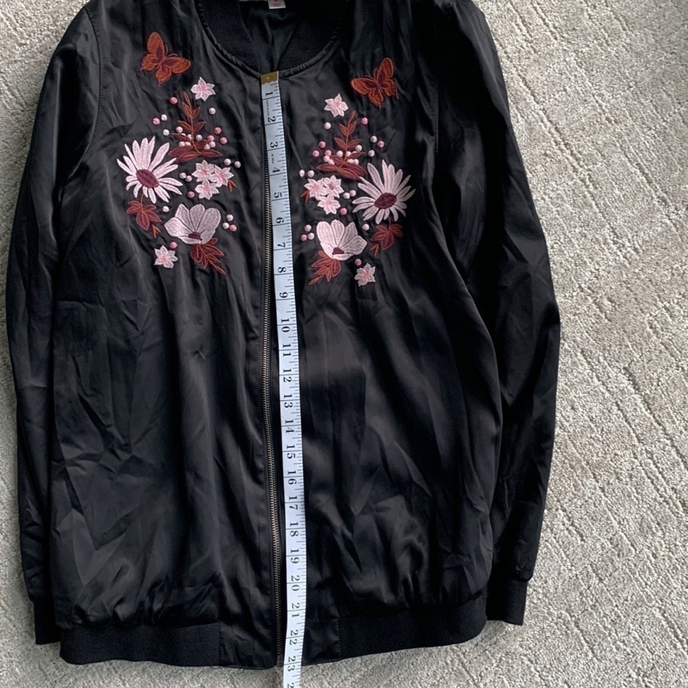 Embroidery Bomber Jacket - Picture 6 of 6